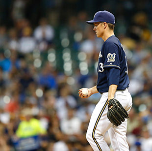 Zack Greinke  Milwaukee baseball, Brewers baseball, Brewers