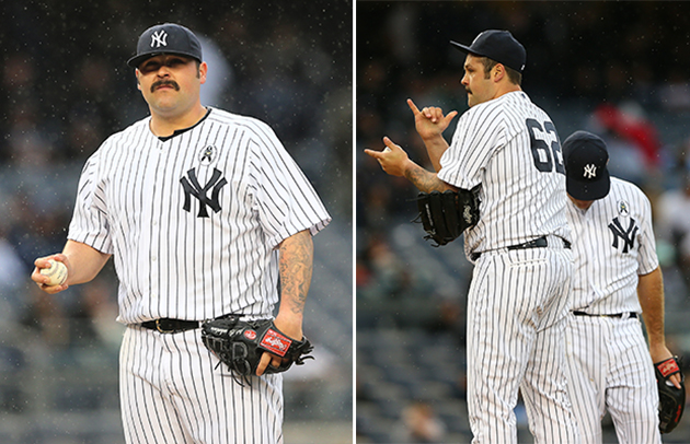 R.I.P. Joba Chamberlain's mustache (Feb. 20, 2013-April 7, 2013)