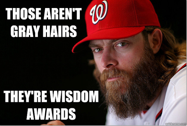 Jayson Werth hates when Philadelphia microphones tickle his beard