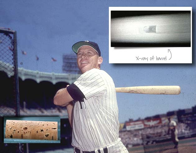 Mickey Mantle corked bat up for auction: What would Jerry Seinfeld think?