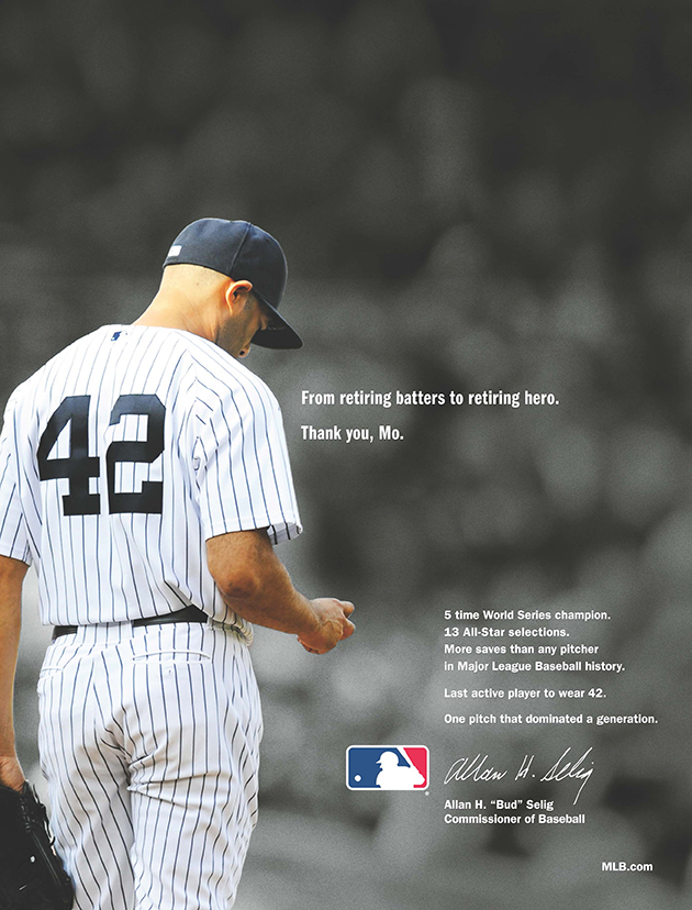 Yankees' Mariano Rivera Is the Last No. 42 - The New York Times