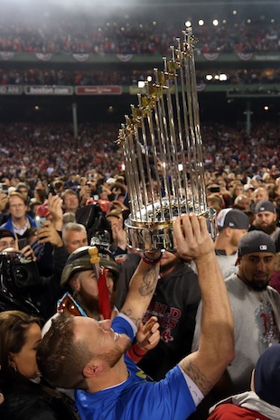 Jake Peavy paid $75,000 for his duck boat and he's painting a World Series  trophy on it