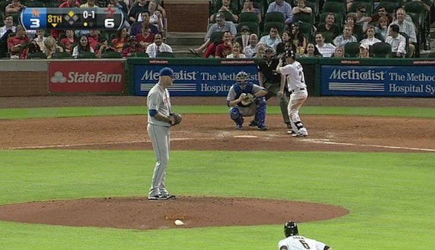 Jon Rauch pitches to Jose Altuve in baseball's version of David vs. Goliath