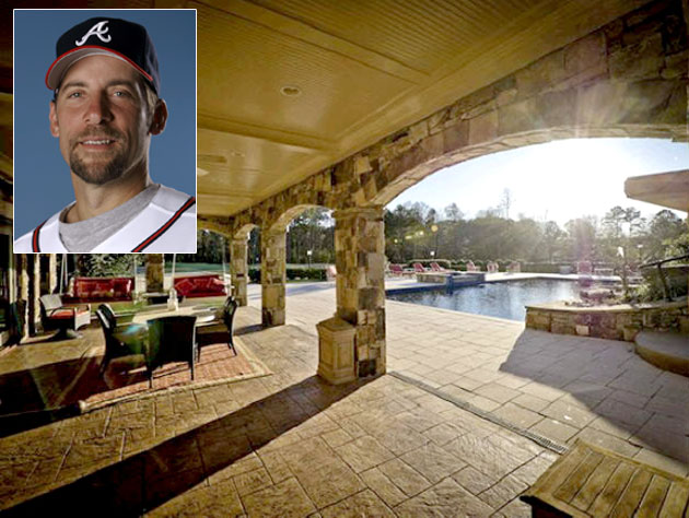 Atlanta Braves legend John Smoltz's home is back on the market.