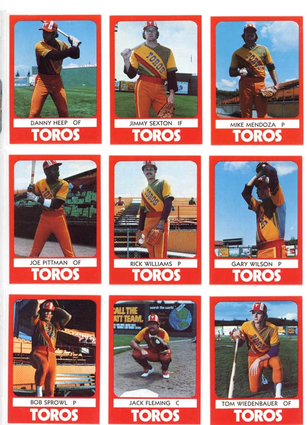 Hilariously hideous 1980 Tucson Toros uniforms making colorful