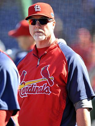 Mark McGwire begins life as the St. Louis Cardinals' hitting coach