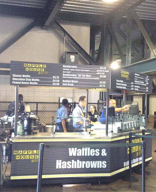 Waffle House opens at Turner Field on Friday