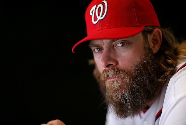 Jayson Werth - the man, the beard. #werthquake #natitude