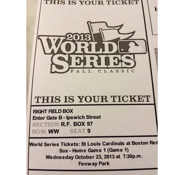 Red Sox tickets for potential World Series games at Fenway Park go