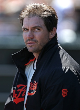 All hail Barry Zito, winner of games, hitter of balls, hero of men