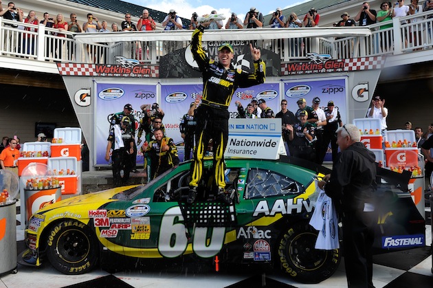 Just what he needed? Carl Edwards wins Watkins Glen Nationwide race