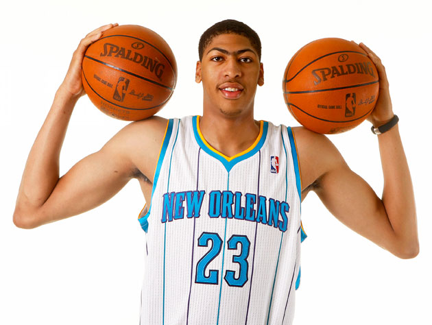 Anthony Davis is selected first overall in the 2012 NBA draft