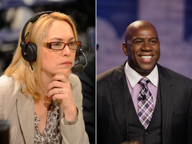 Magic Johnson Is Out And Doris Burke Is In As Espn S Nba Countdown Analyst