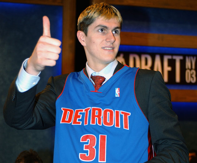 Darko Milicic, currently on NBA hiatus to attend to his family, reminds us  that he was a basketball pro at age 13