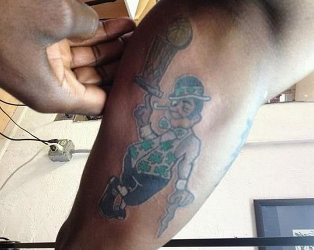 paul pierce tattoo on his arm