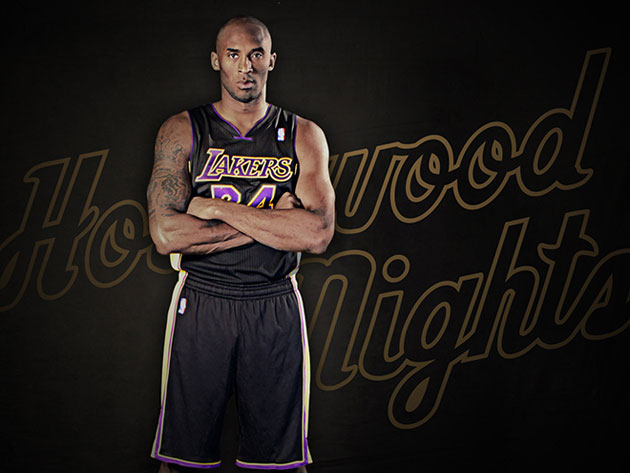 NBA Jersey Database, Los Angeles Lakers Alternate (Hollywood