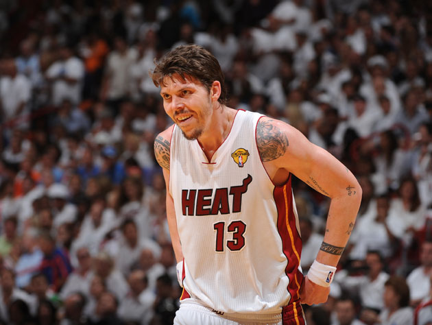 Mike Miller, with his body falling apart, puts the Miami Heat over