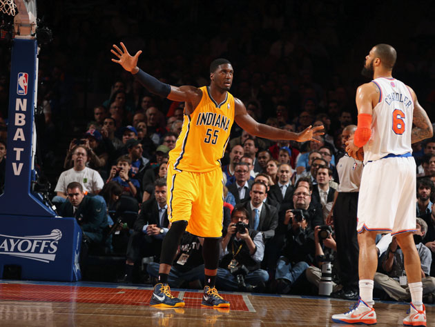 Hibbert destroyed him - New York fans divided on Tyson Chandler's