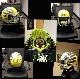 Check out Nike's new football helmets for LeBron's high school