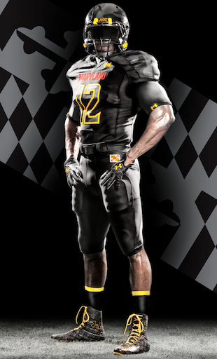 maryland football uniforms