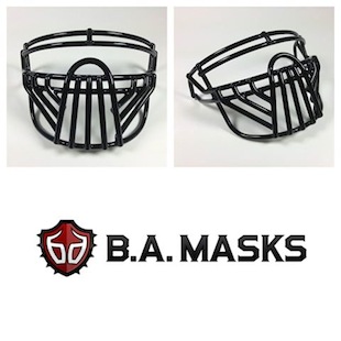 scary football face mask