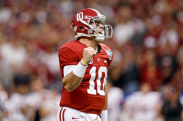 AJ McCarron claims he was not healthy at Alabama 