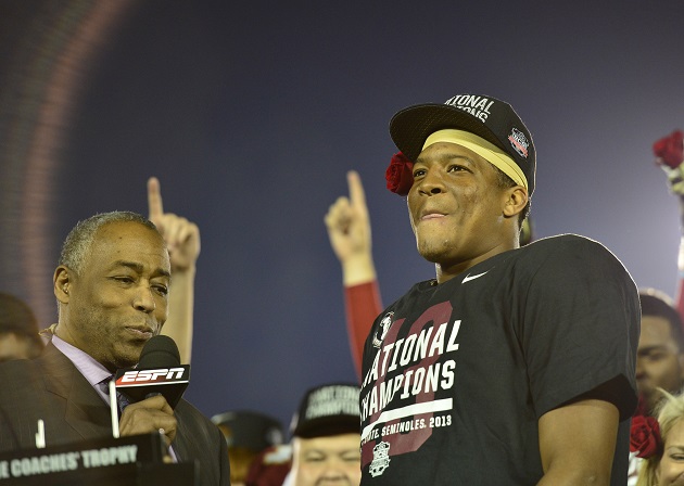 What made Jameis Winston walk away from an ESPN interview?