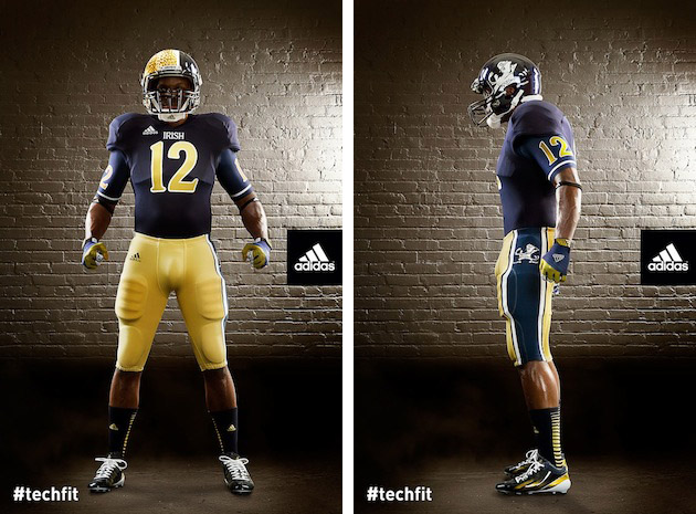 Notre Dame's Latest 'Shamrock Series' Uniform Is As Wild As Ever