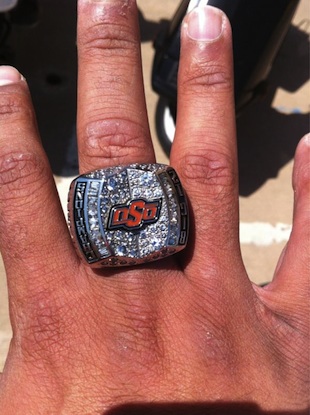 First look at K-State football's Big 12 Championship rings