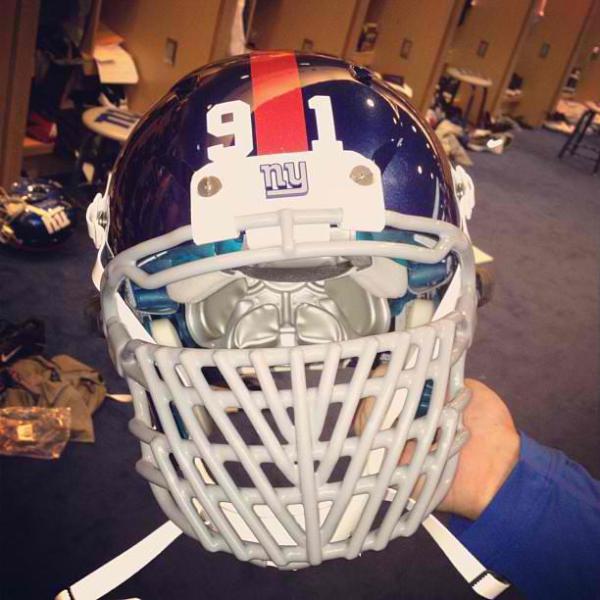 New NFL rule could signal end of Justin Tuck signature facemask