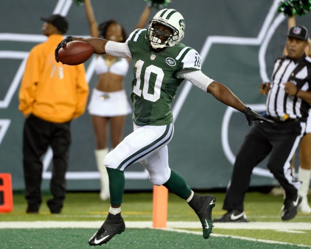 Jets WR Santonio Holmes upset with game plan, playing time vs