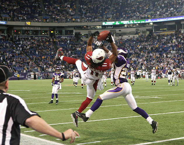 Could Larry Fitzgerald end his career with the Vikings?