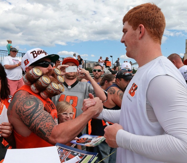 NFL Fathead Tradeables Andy Dalton Cincinnati Bengals 2015