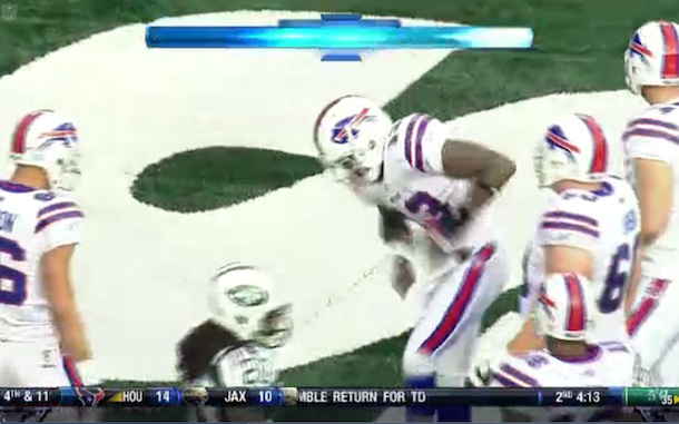 Stevie Johnson Incredible Touchdown