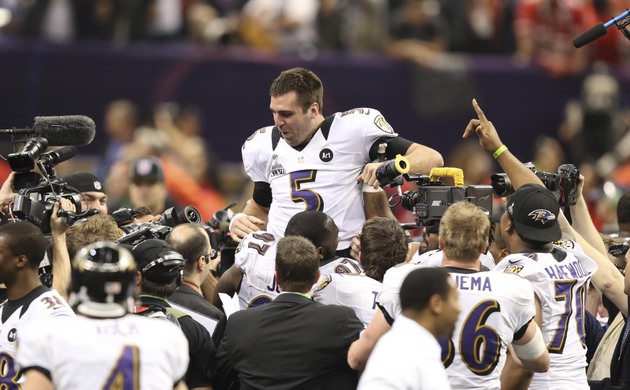 SUPER BOWL: Ravens' Joe Flacco caps playoff run with MVP award