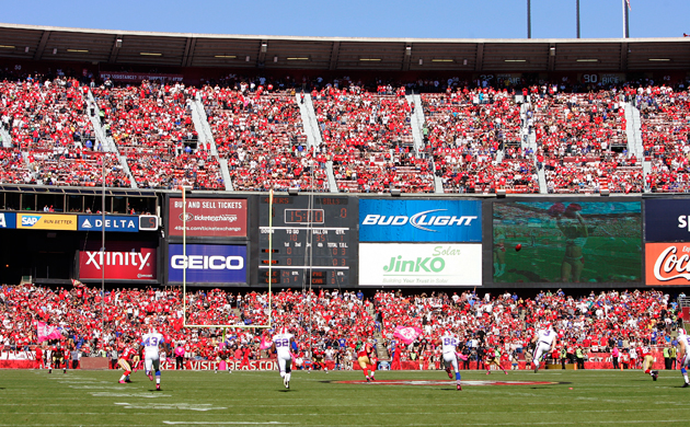 30 arrests during 49ers game at Candlestick