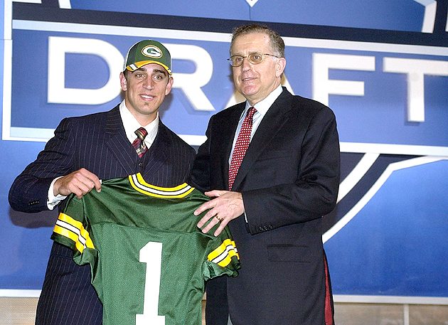 aaron rodgers draft