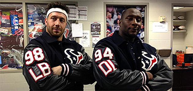 Remembering Texans' letterman jackets as Houston prepares for Pats