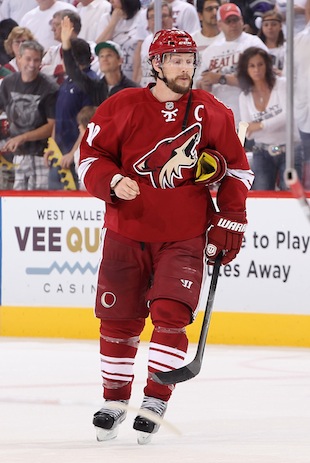 NBC Sports EDGE Betting - Shane Doan in his new Arizona Coyotes