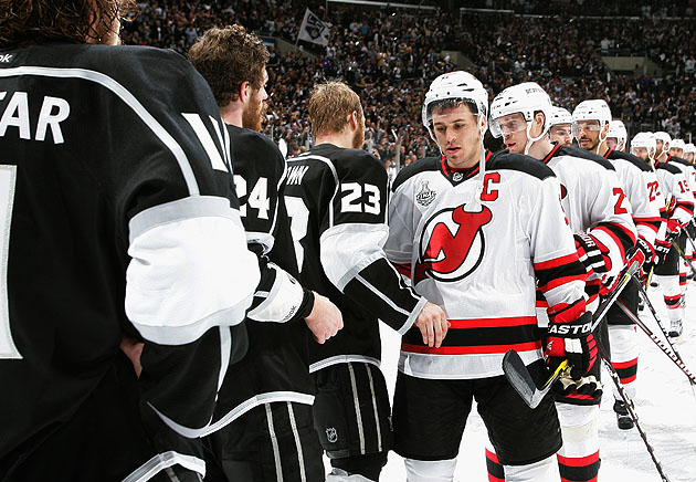 Zach Parise leads NJ Devils into Stanley Cup finals against LA Kings, but  that could be his last move in New Jersey for free agent to be – New York  Daily News