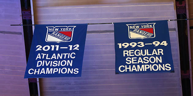 New York Rangers Stanley Cup Banner 24×36 – GPS Sports Gallery