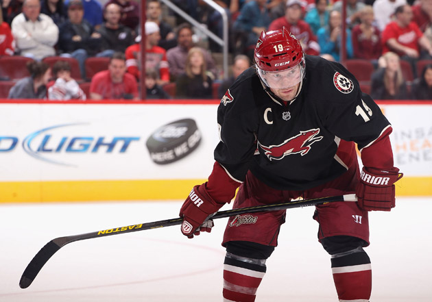 Shane Doan 1st Ever Worn Practice Jersey For The Phoenix Coyotes