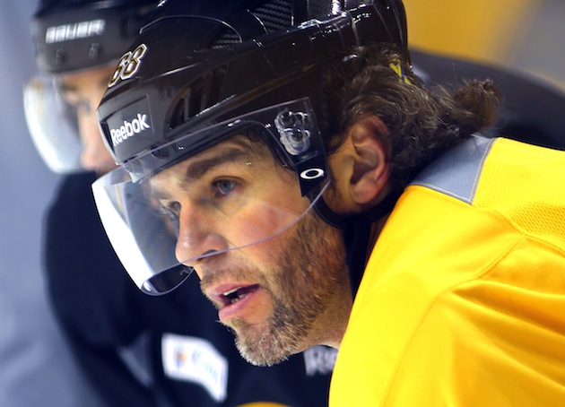 Jagr surprised by lack of NHL interest 