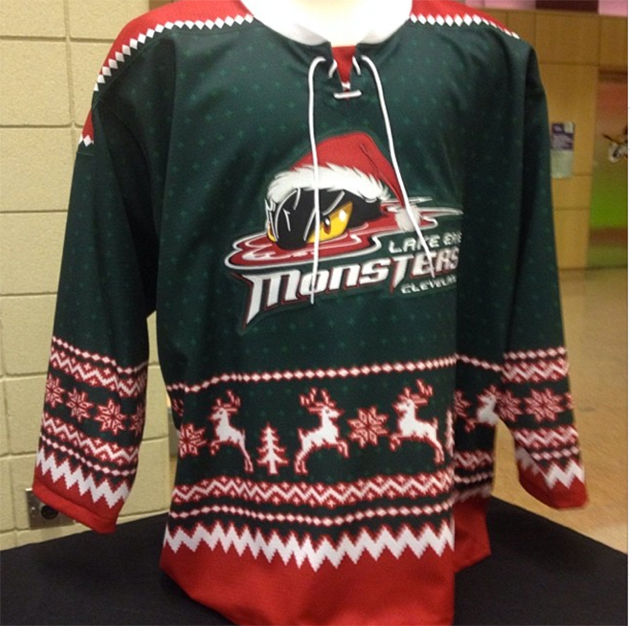 Hockey ugly shop christmas sweater