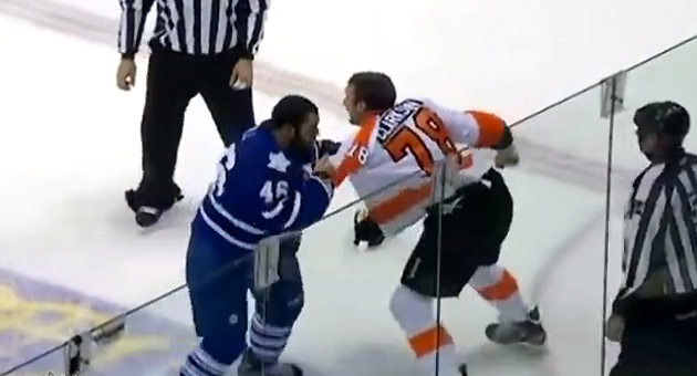 NHL players forced to fight after clean hit shouldn't face penalties