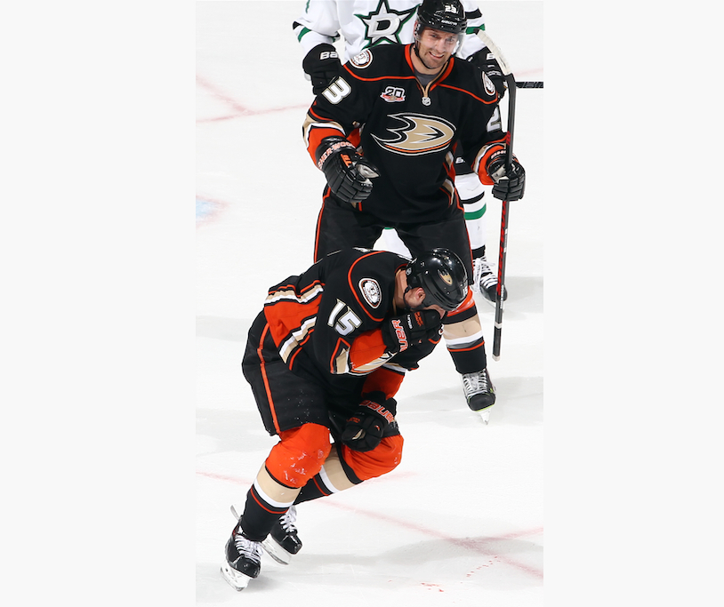 Ryan Getzlaf Anaheim Ducks # 15 Stitched Black Third NHL Jersey