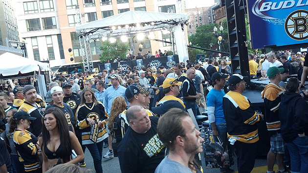 GRIN AND BEAR IT! Share Boston Bruins fan photos