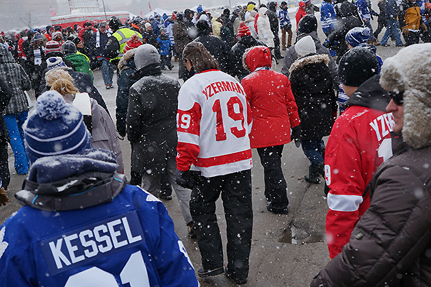 Traffic, fan festival and other things about the NHL Heritage