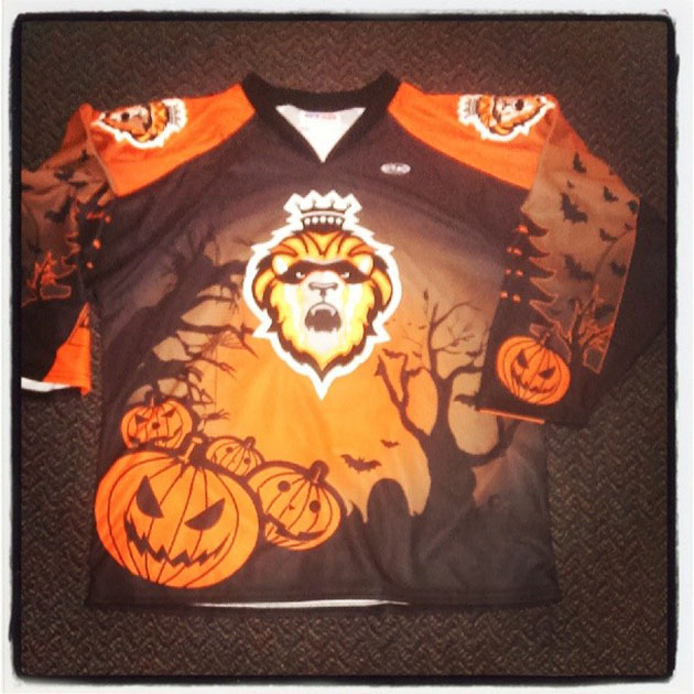 halloween hockey jersey