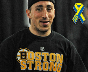 Toronto Stronger': Canadian Maple Leafs hockey fan sparks outrage after  flashing sign mocking 'Boston Strong' slogan (and his team then lost to  Bruins)